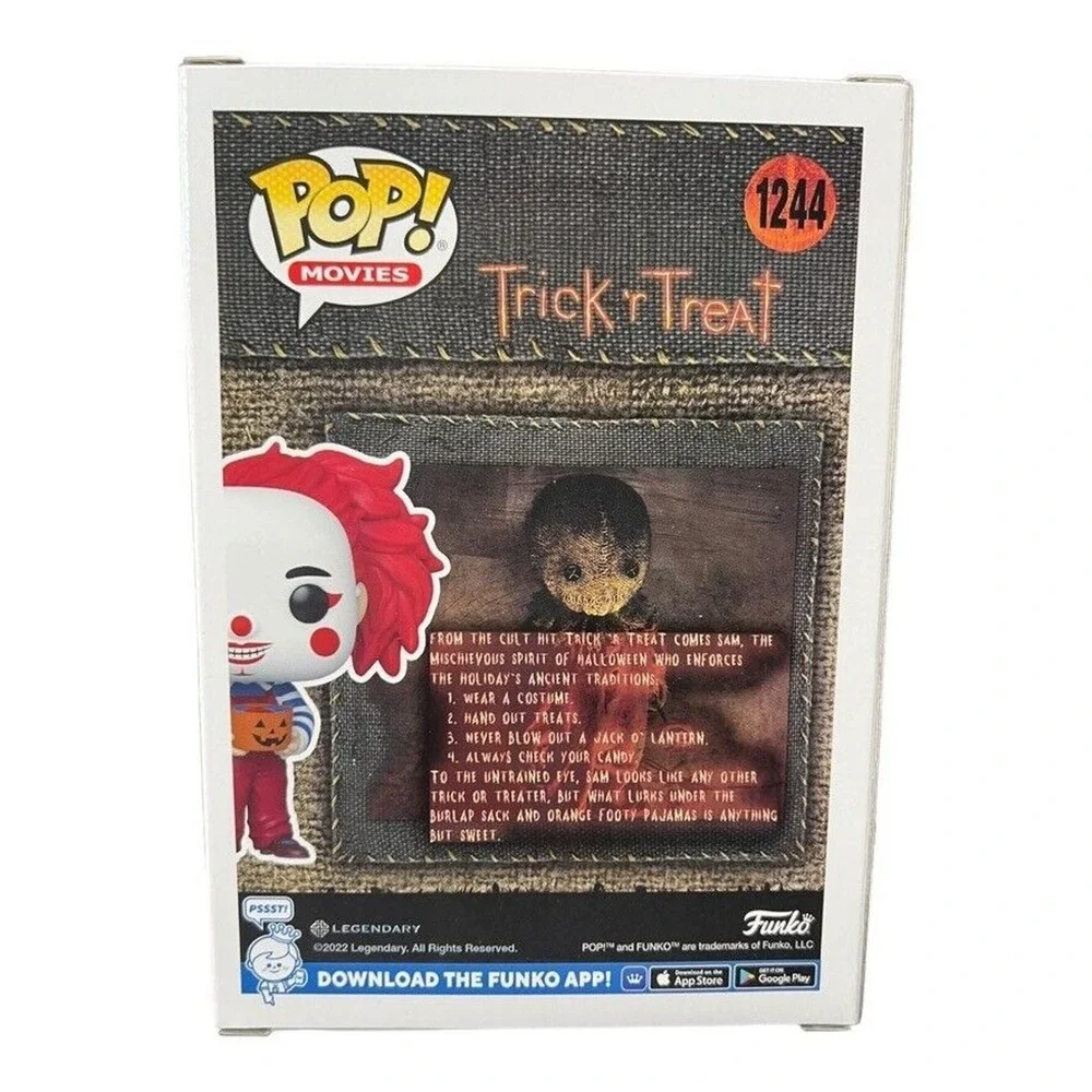 Funko Pop Chuckles #1244 Trick‎ 'r Treat Spirit Halloween Exclusive Vinyl Figure